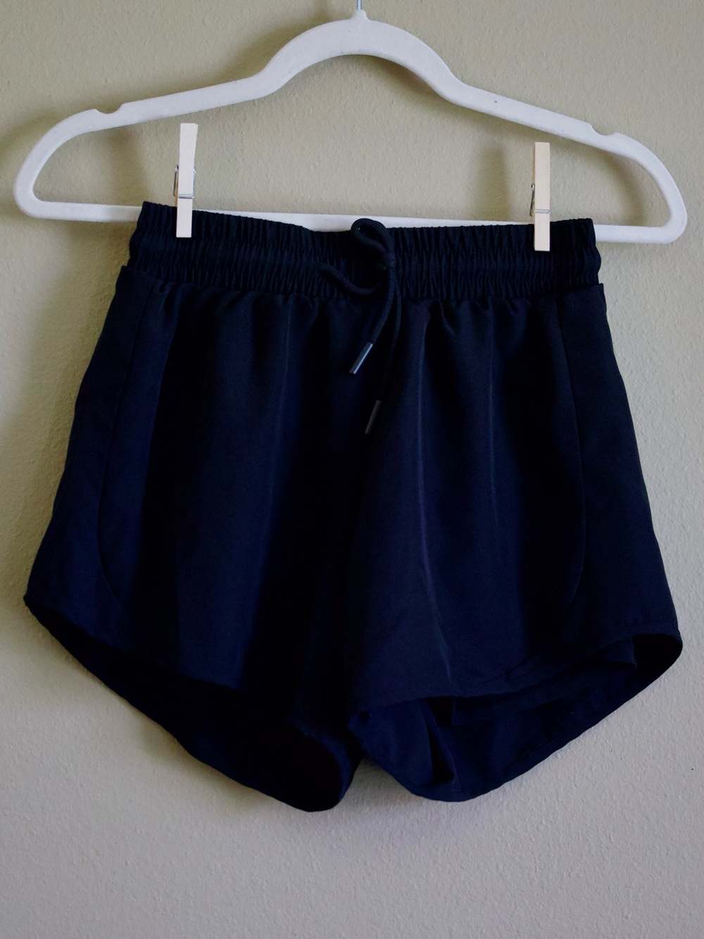 Angel Cult Women’s Black Athletic Running Shorts Size XS Lightweight Active